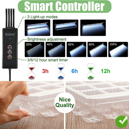 Seed Starter Trays With High Dome Germination Kit