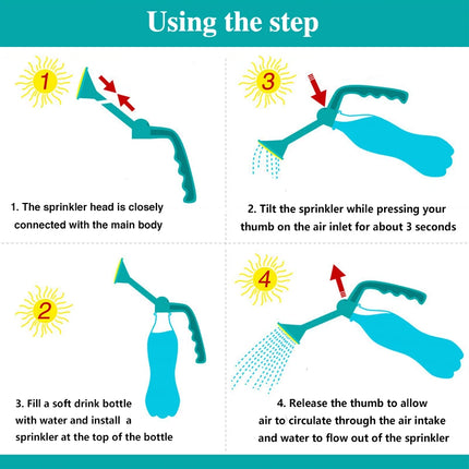 Dual-Purpose Handheld Plant Watering Spray