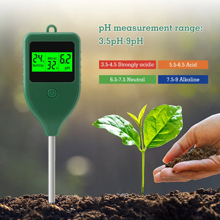 Yieryi 3 in 1 Soil PH Meter