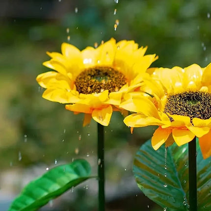 LED Solar Sunflower Outdoor Lawn Light